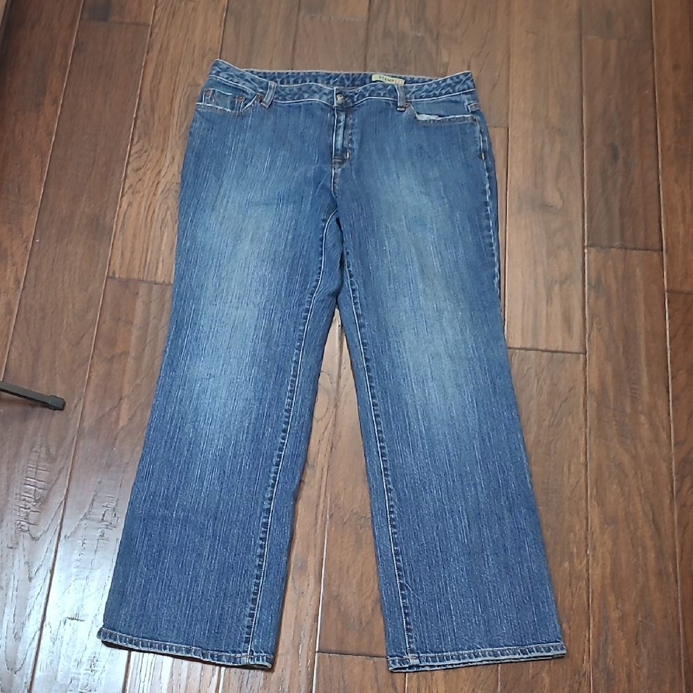 Stamp 10 Jeans with Embroidered Back Pockets size 16